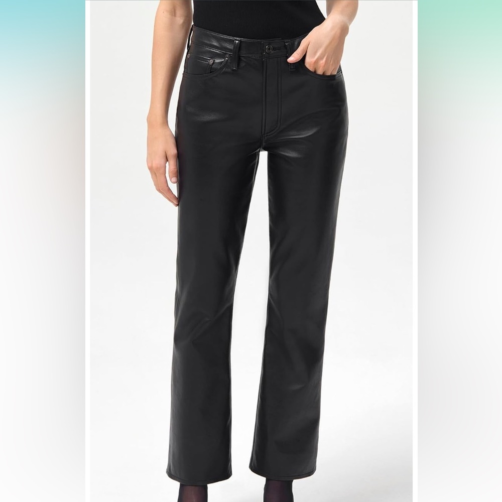 Agolde recycled leather pants Sz 29